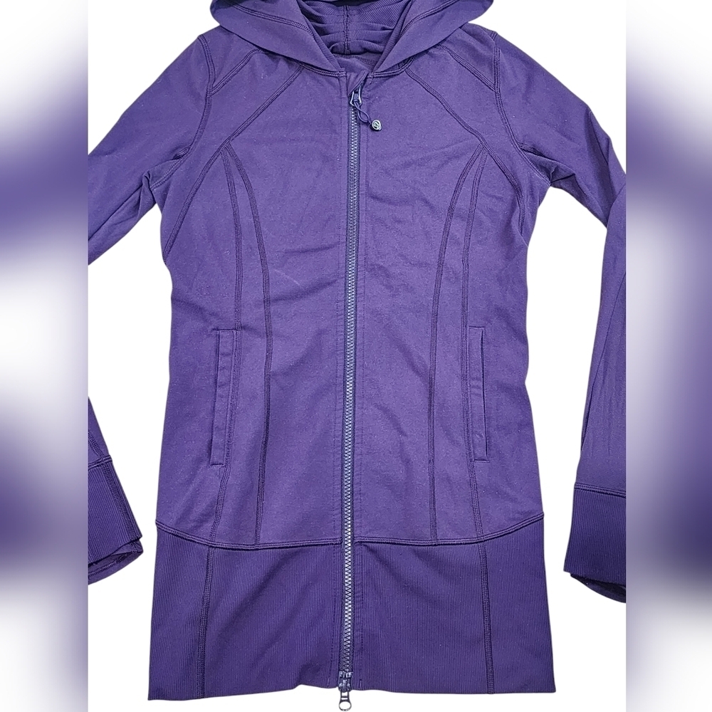 Lululemon Daily Practice Jacket In Color Dark Fuel - Picture 8 of 13